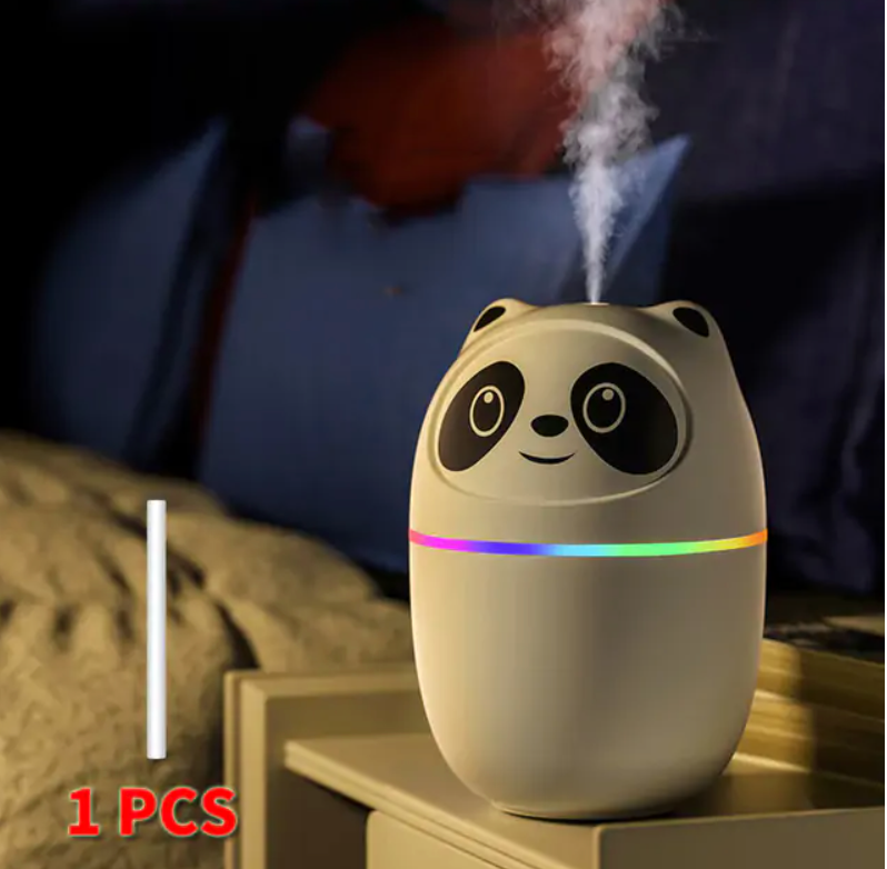 Cute Panda and Cat Humidifier