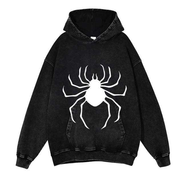 spider Zipper Hoodie