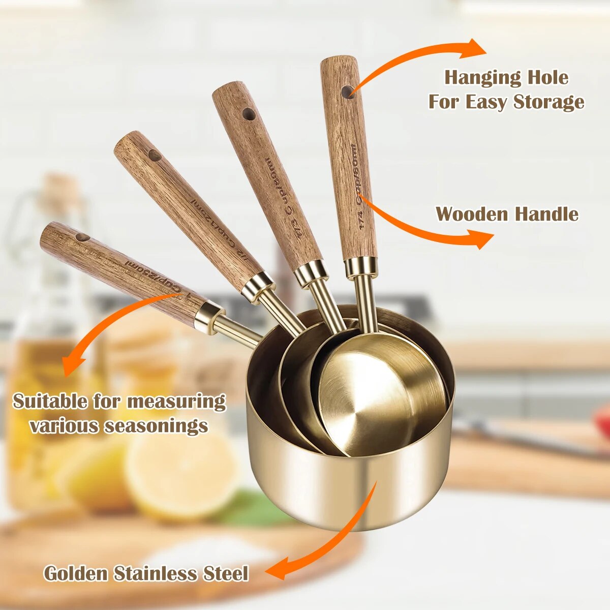 Measuring Cups & Spoon Set