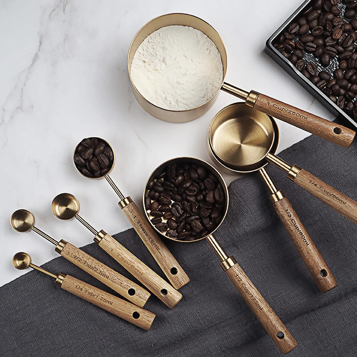 Measuring Cups & Spoon Set