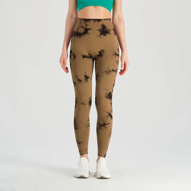 Seamless Tie Dye Leggings