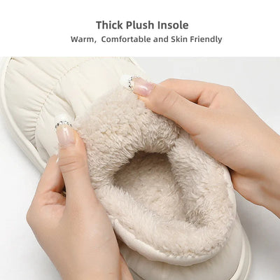 Thick Plush  Flats