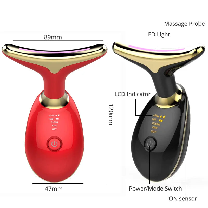 Micro-current Neck Face Massage