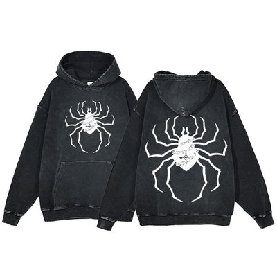 spider Zipper Hoodie